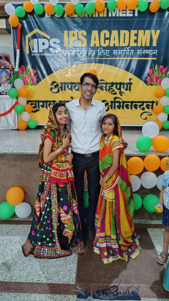 IPS Academy Ratangarh students participating in a cultural event