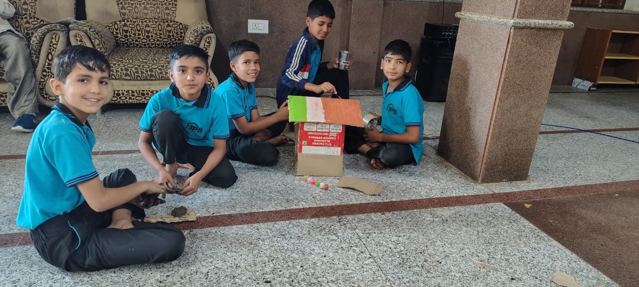 IPS Academy Ratangarh students participating in a learning activity